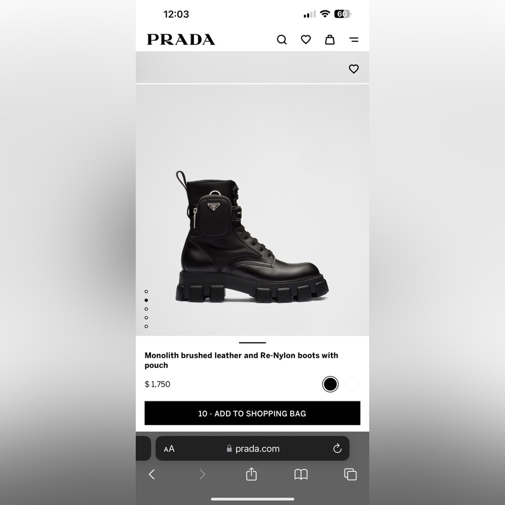 Prada boots - Picture 9 of 9